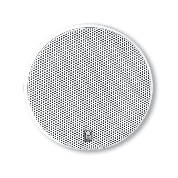 PolyPlanar 5.25" Platinum Round Marine Speaker - (Pair) White