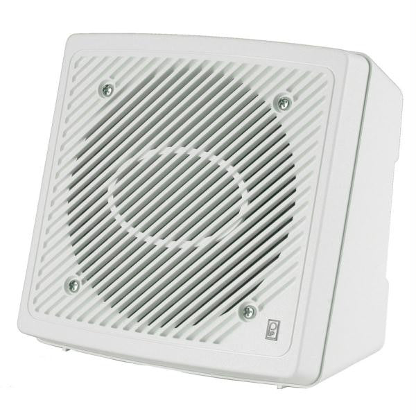 PolyPlanar 5.25" Premium Enclosed Flush 2-Way Marine Speaker - (Pair) White