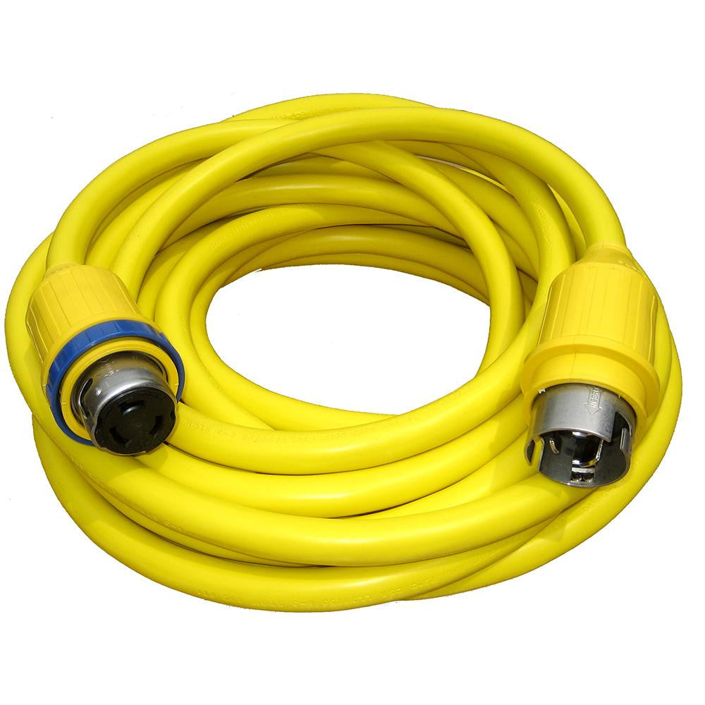 Charles 50 Amp 50' Cord Set - Yellow - 125V
