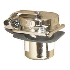Charles 30 Amp, 125V Inlet - Chrome Plated Abs