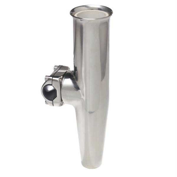 C.E. Smith Adjustable Mid Mount Rod Holder f-7-8" OD Tube w-Sleeve - Silver
