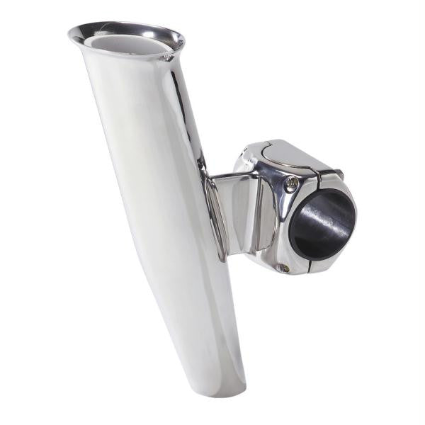 C.E. Smith Mid Mount 2-Way Clamp Rod Holder - Silver - 1-1-2"