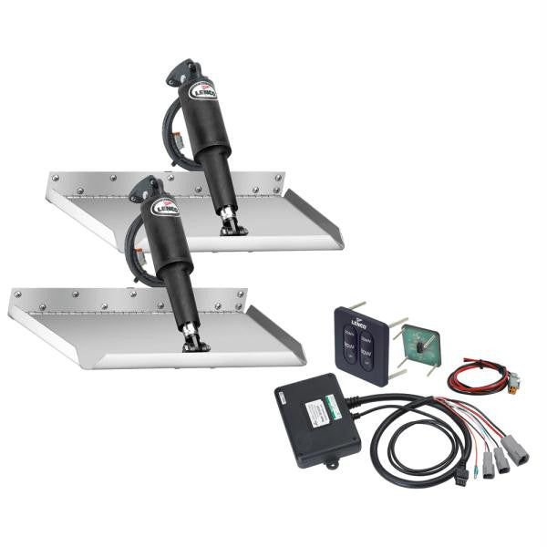 Lenco 12" x 9" Edgemount Kit w-Standard Tactile Switch Kit 12V