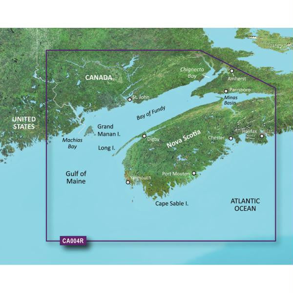 Garmin BlueChart® g2 Vision® HD - VCA004R - Bay of Fundy - microSD™-SD™
