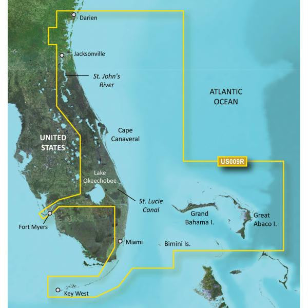 Garmin BlueChart® g2 Vision® HD - VUS009R - Jacksonville - Key West - microSD™-SD™