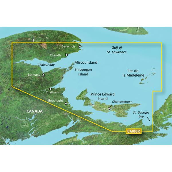 Garmin BlueChart® g2 Vision® HD - VCA006R - P.E.I. to Chaleur Bay - SD Card