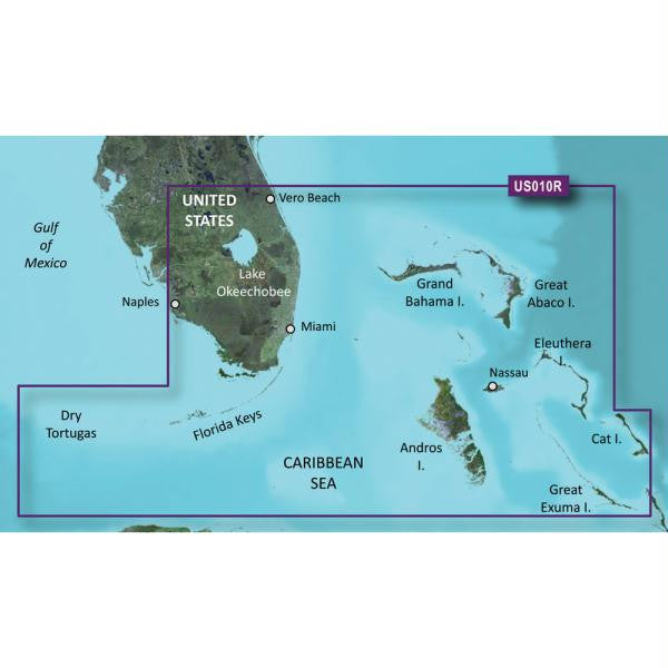 Garmin BlueChart® g2 Vision® HD - VUS010R - Southeast Florida - microSD™-SD™