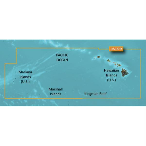 Garmin BlueChart® g2 Vision® HD - VUS027R - Hawaiian Islands - Mariana Islands - microSD™-SD™