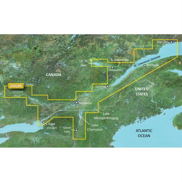 Garmin BlueChart® g2 Vision® HD - VUS020R - St. Lawrence Seaway - microSD™-SD™