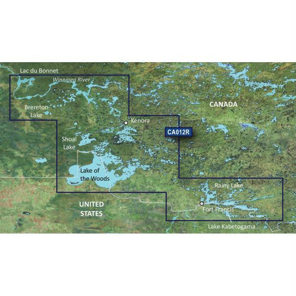 Garmin BlueChart® g2 Vision® HD - VCA012R - Lake of the Woods - Rainy Lake - microSD™-SD™