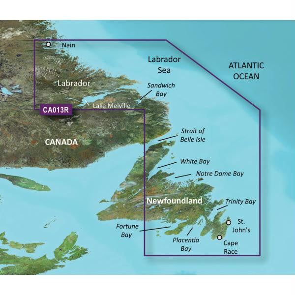 Garmin BlueChart® g2 Vision® HD - VCA013R - Labrador Coast - microSD™-SD™