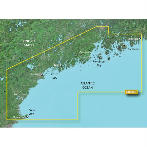 Garmin BlueChart® g2 Vision® HD - VUS002R - South Maine - microSD™-SD™