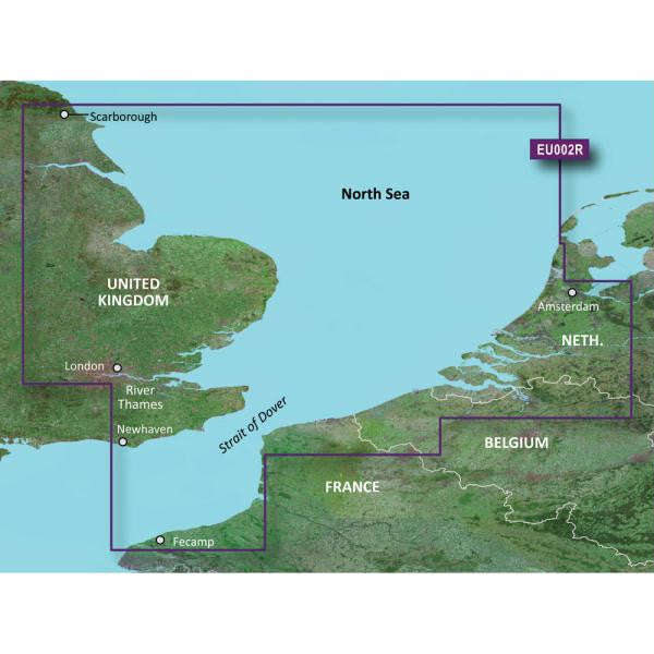 Garmin BlueChart® g2 Vision® HD - VEU002R - Dover to Amsterdam & England Southeast - microSD™-SD™