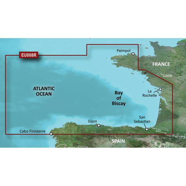 Garmin BlueChart® g2 Vision® HD - VEU008R - Bay of Biscay - microSD™-SD™