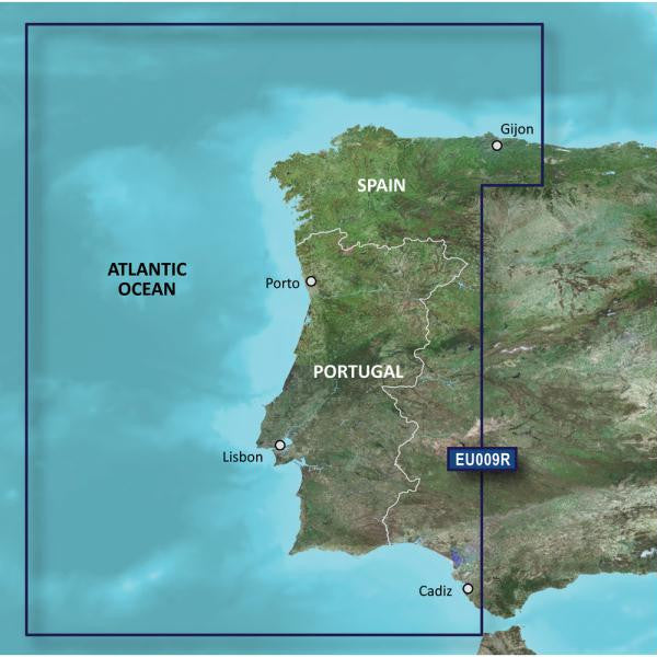 Garmin BlueChart® g2 Vision® HD - VEU009R - Portugal & NW Spain - microSD™-SD™