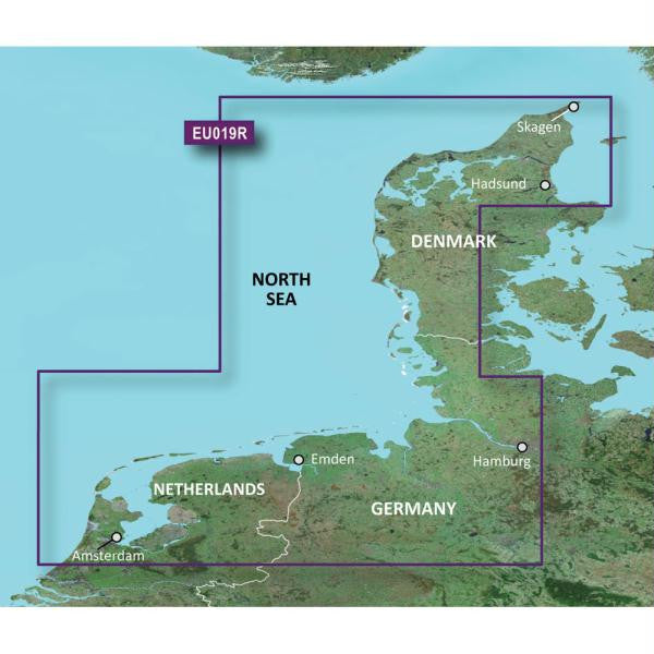 Garmin BlueChart® g2 Vision® HD - VEU019R - Alborg to Amsterdam - microSD™-SD™