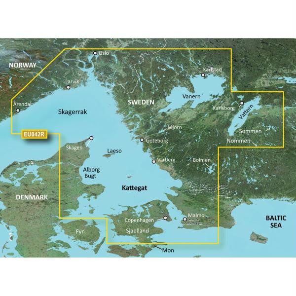 Garmin BlueChart® g2 Vision® HD - VEU042R - Oslo to Trelleborg - microSD™-SD™