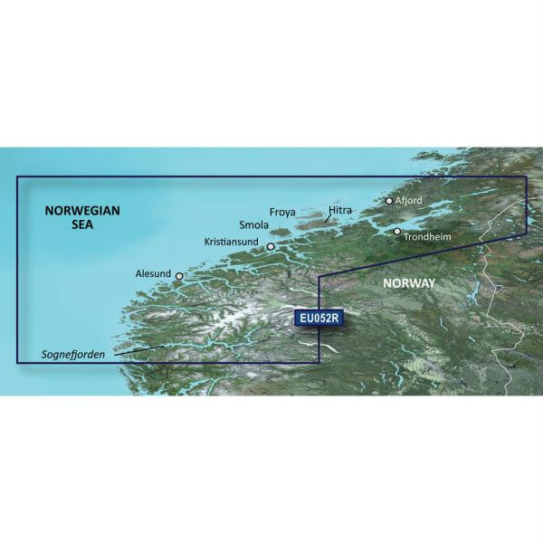 Garmin BlueChart® g2 Vision® HD - VEU052R - Sognefjorden - Svefjorden - microSD™-SD™