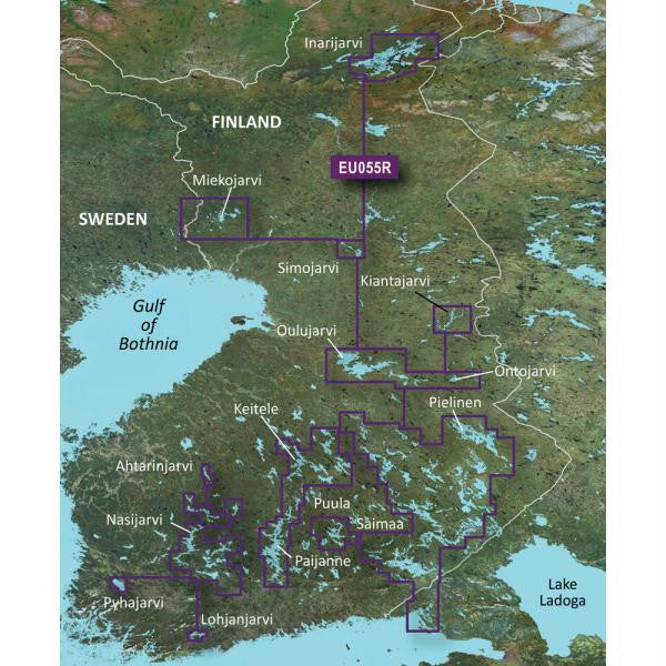 Garmin BlueChart® g2 Vision® HD - VEU055R - Finnish Lakes - microSD™-SD™