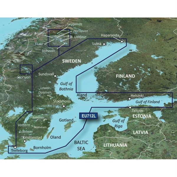 Garmin BlueChart® g2 Vision® HD - VEU712L - Sweden East - microSD™-SD™