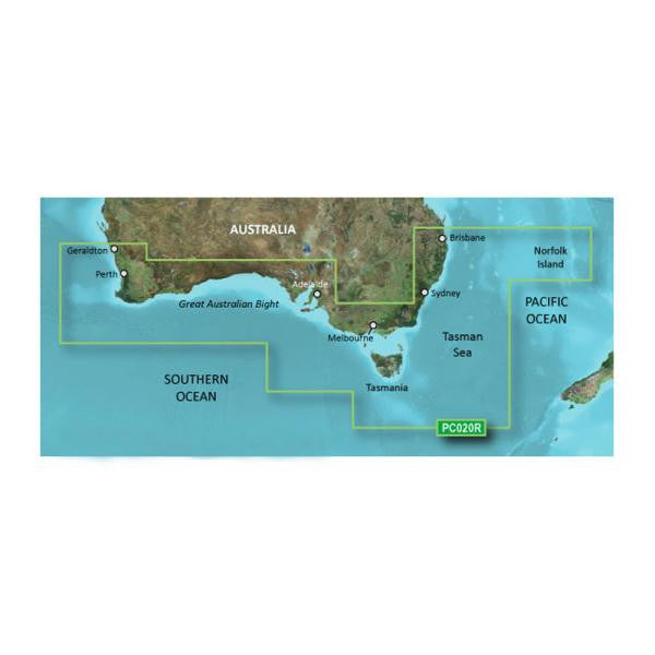Garmin BlueChart® g2 Vision® HD - VPC020R - Brisbane SW - Geraldton - microSD™-SD™