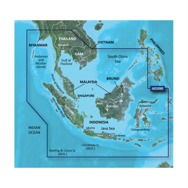 Garmin BlueChart® g2 Vision® HD - VAE009R - Sin-Mal-Indonesia - microSD™-SD™