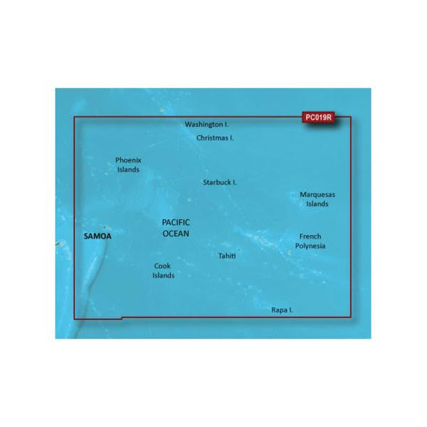 Garmin BlueChart® g2 Vision® HD - VPC019R - Polynesia - microSD™-SD™