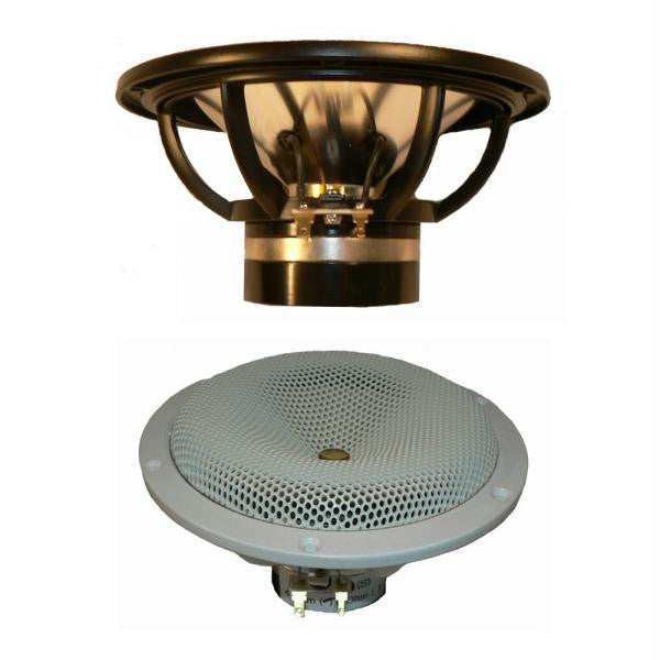 DC GOLD AUDIO N7C 7" Classic Series Speakers - 4 OHM - (Pair) White