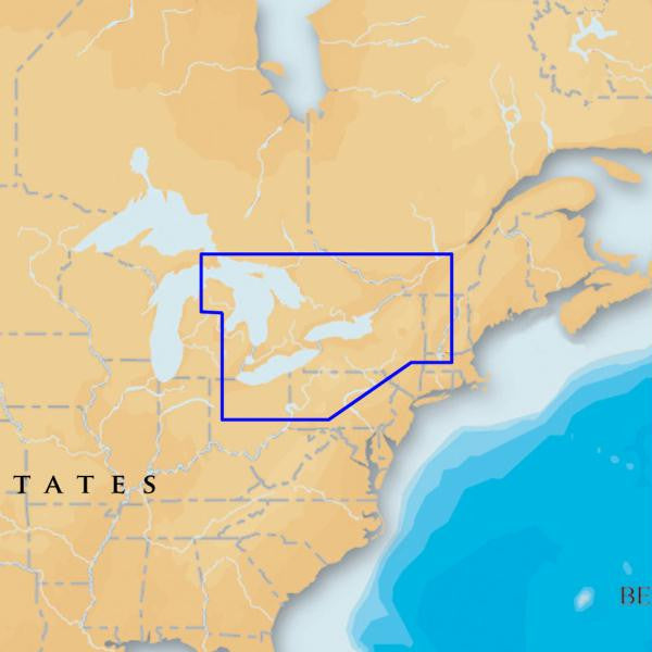 Navionics Platinum+ 901PP - East Great Lakes - SD™-microSD™ Card