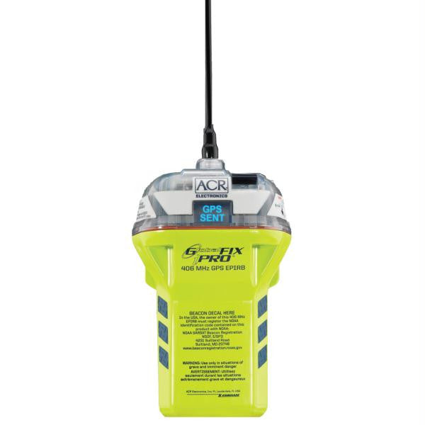 ACR GlobalFix™ iPRO 406 MHz GPS EPIRB - Category 2