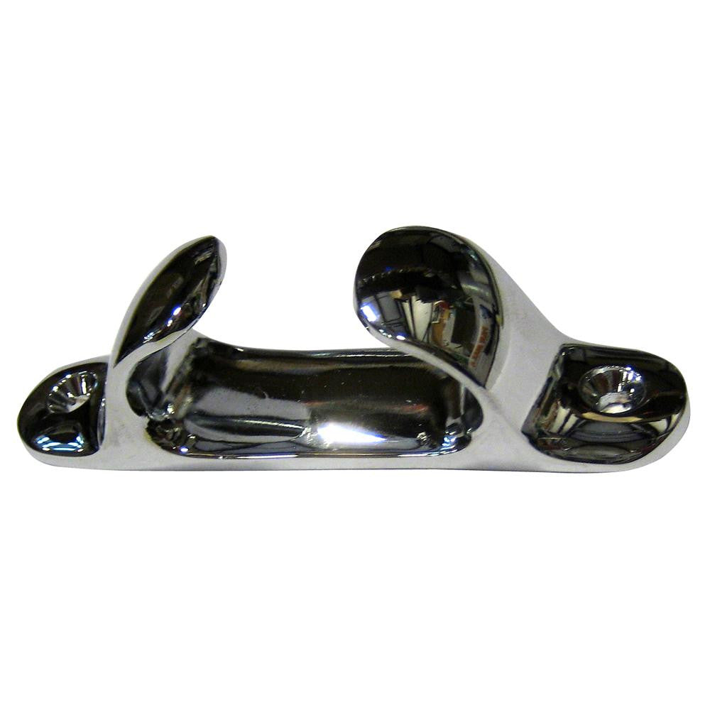 Perko Straight Anchor Chock - 4" Chrome Plated Brass