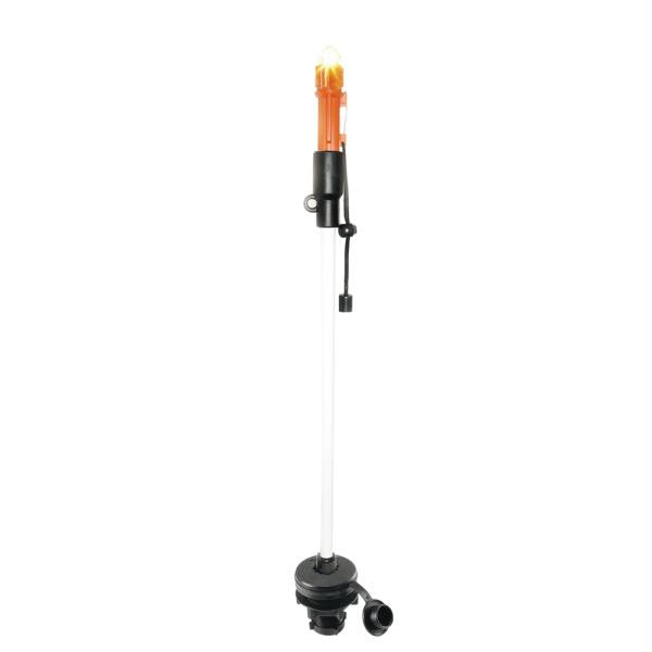 Scotty SEA-LIGHT - 20" Pole & 444 Compact Flush Deck Mount