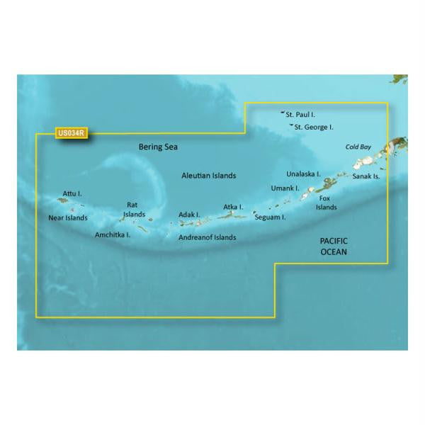 Garmin BlueChart® g2 Vision® HD - VUS034R - Aleutian Islands - microSD™-SD™