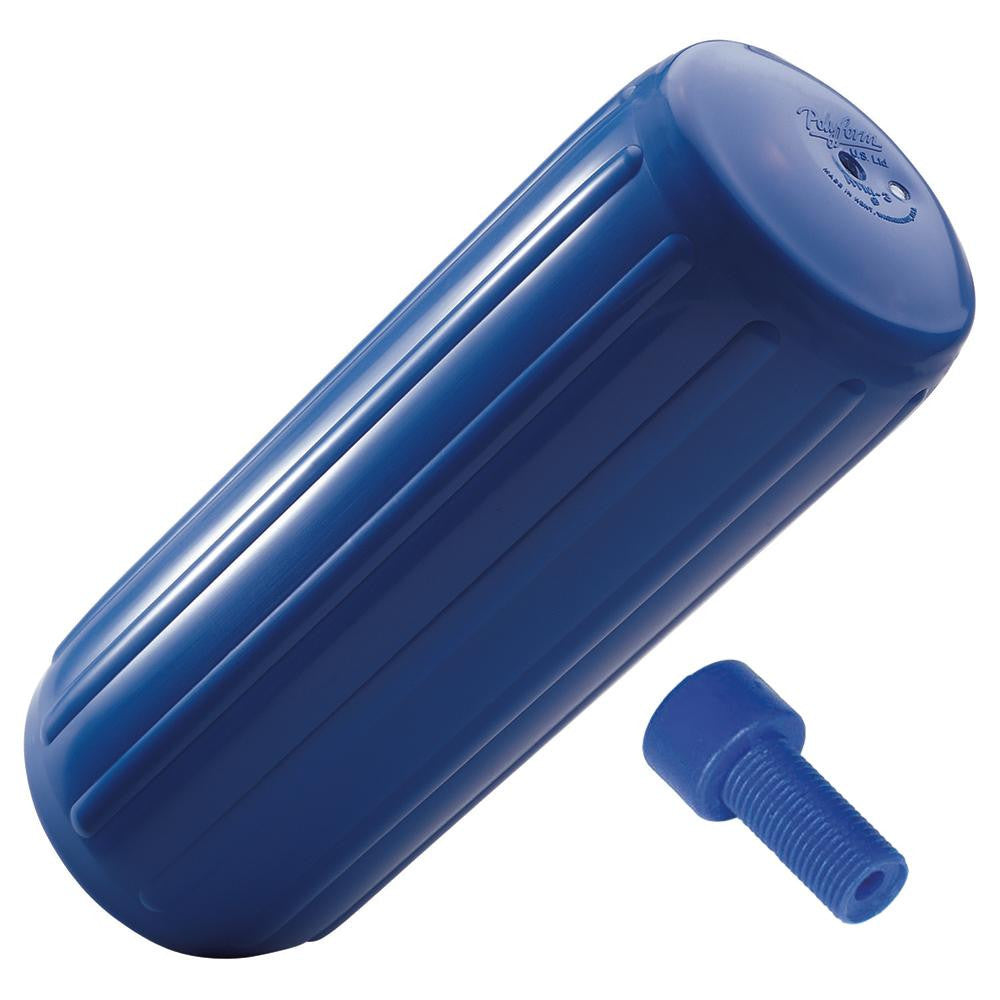 Polyform HTM-2 Hole Through Middle Fender 8.5" x 20.5" - Blue w-Air Adapter