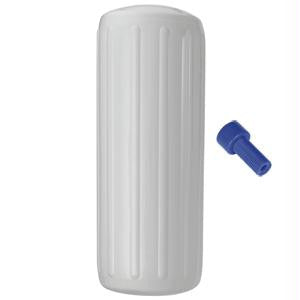 Polyform HTM-3 Hole Through Middle Fender 10.5" x 27" - White w-Air Adapter