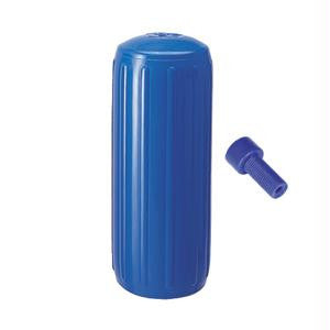 Polyform HTM-4 Hole Through Middle Fender 13.5" x 34.8" - Blue w-Air Adapter