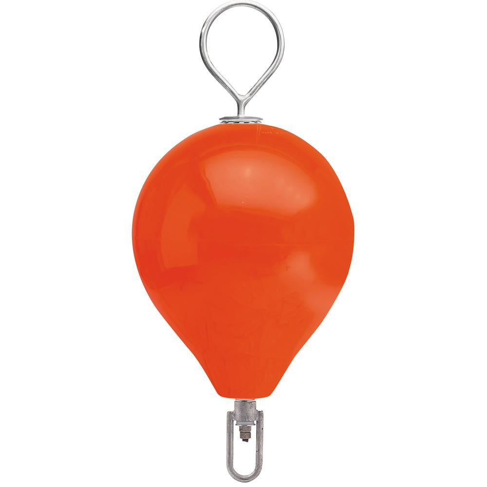 Polyform Mooring Buoy w-SS 13.5" Diameter - Red
