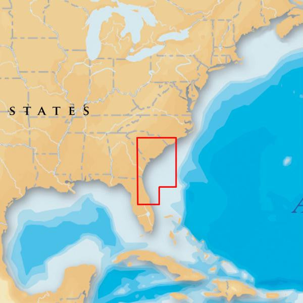 Navionics Platinum+ - South Carolina & North Florida - microSD™-SD™
