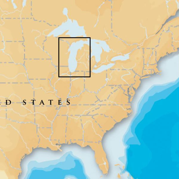 Navionics Platinum+ - Lake Michigan - microSD™-SD™