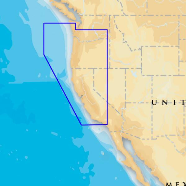 Navionics Platinum+ - Oregon & California - microSD™-SD™