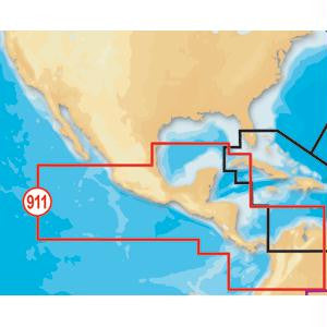 Navionics Platinum+ Mexico-Central America on SD™-microSD™
