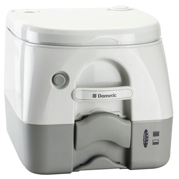 Dometic - 972 Portable Toilet 2.6 Gallon - Grey