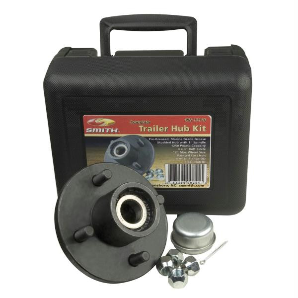 C.E. Smith Trailer Hub Kit Package 1" Stud 4 x 4