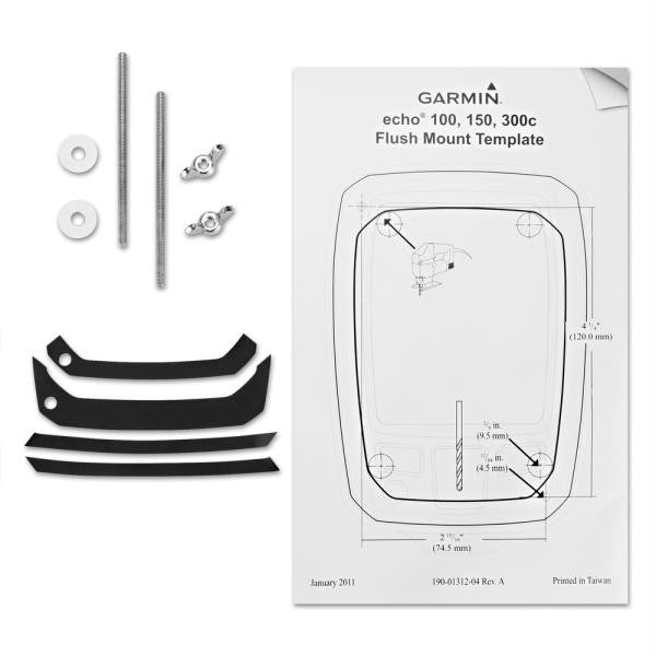 Garmin Flush Mount Kit f-echo™ 100, 150 & 300c