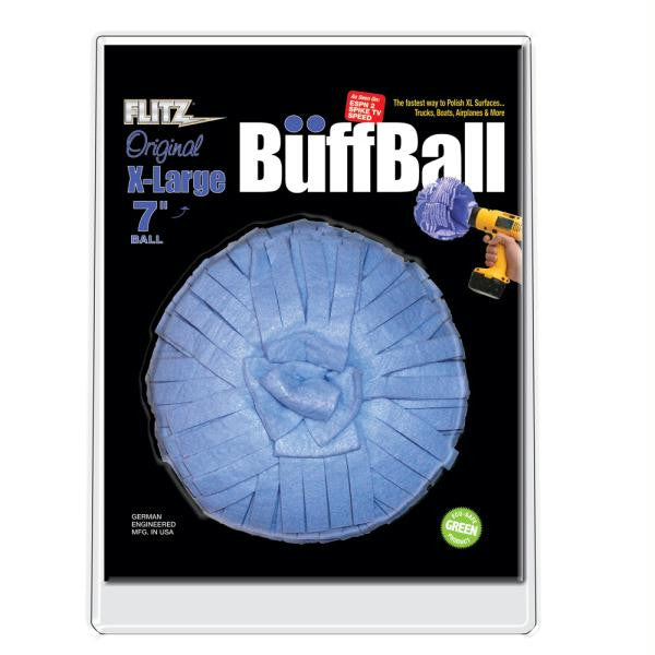 Flitz Buff Ball - Extra Large 7" - Blue