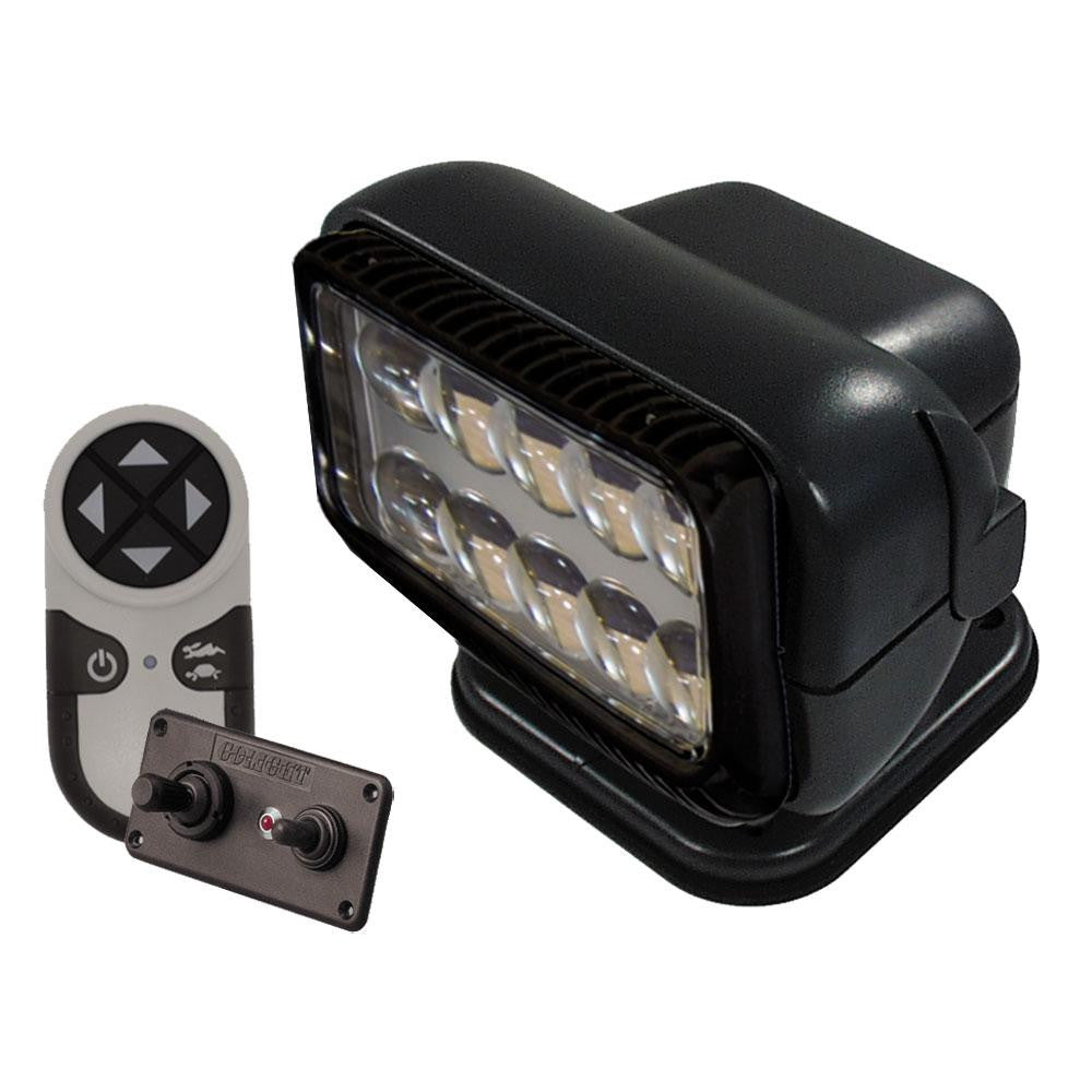 Golight Permanent RadioRay LED w-Wireless & Dash Remote - Black