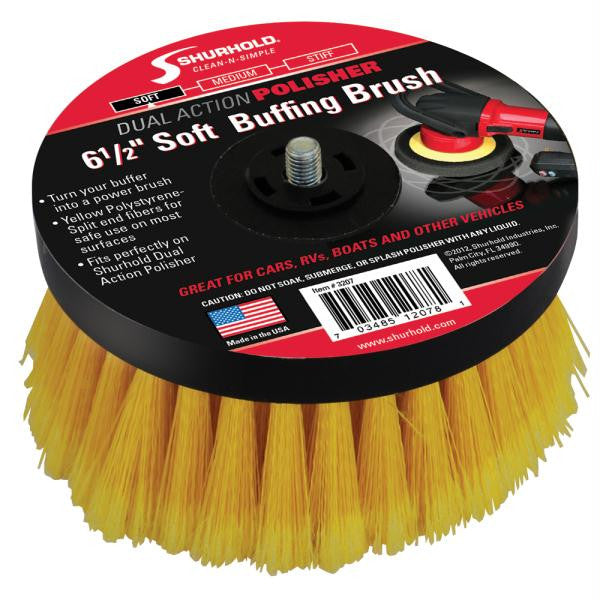 Shurhold 6-½" Soft Brush f-Dual Action Polisher