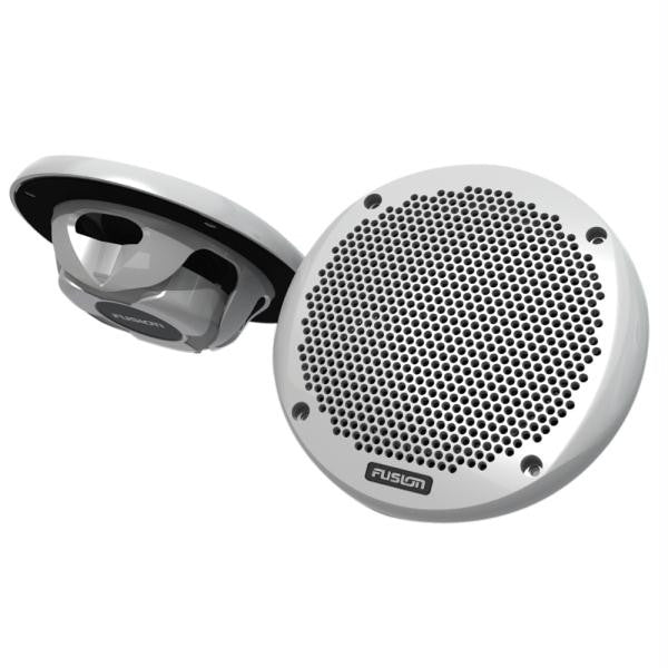 FUSION 6" Shallow Mount Speaker - (Pair) White