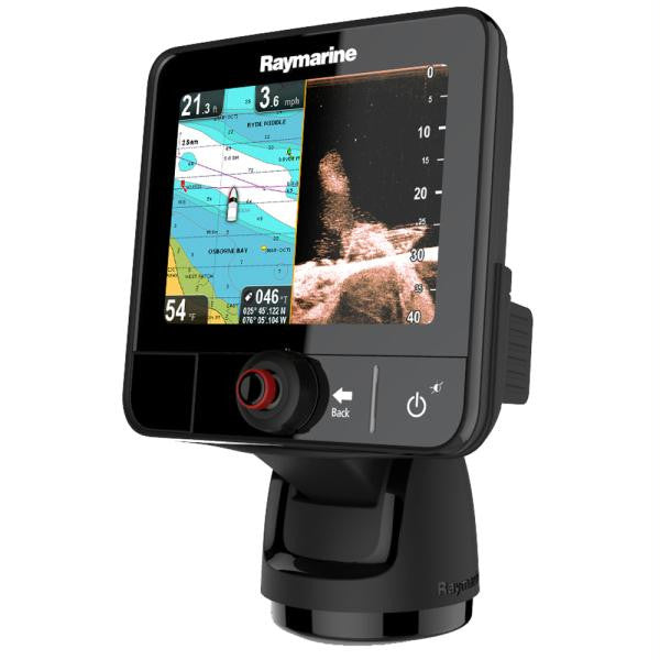 Raymarine Dragonfly 5.7" GPS-Fishfinder Combo w-Transom Mount - No Charts