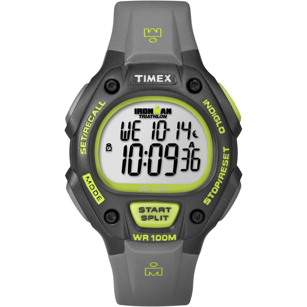 Timex Ironman 30-Lap Full-Size - Grey-Black
